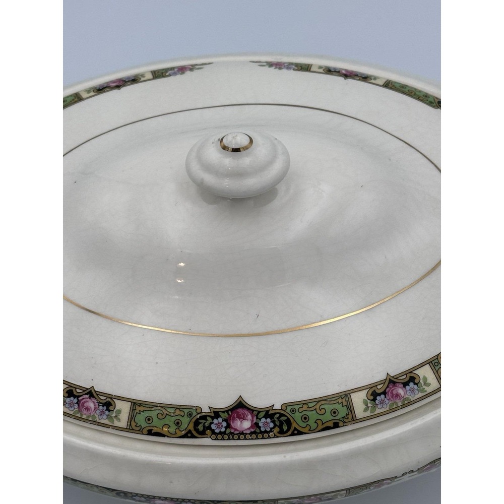CCTP‎ Thompson Aladdin Chartreuse USA Serving Dish with Lid - Picture 5 of 12